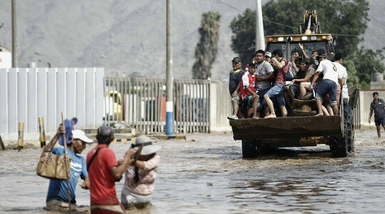 23/03/2017 La emergencia en Perú deja una situación desesperada.