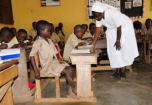 Clausura del curso escolar en Komborodougou