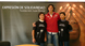Poty con dos voluntarias de la Fundación Juan Bonal