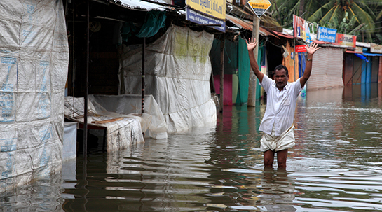 2018 India: inundaciones en Kerala