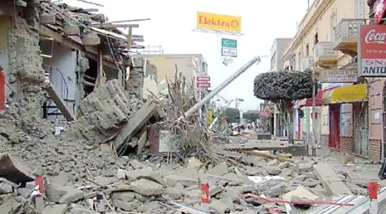 2007 Perú: terremoto en Pisco