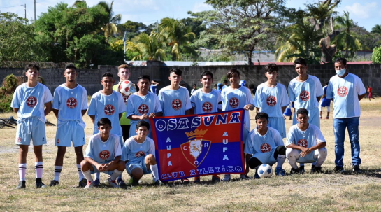 26/03/2021 La selección juvenil Osasuna - San Antonio se enfrenta a la Escuela de Fútbol Fenifut de Granada