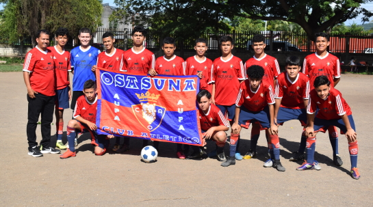 11/11/2021 La Selección Infantil Osasuna - San Antonio no pudo con la Selección de Fenifut de Estelí