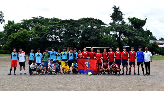 29/07/2022 La Selección Infantil Osasuna – San Antonio se mide ante la selección Escuela de Talentos de la Ciudad de Estelí