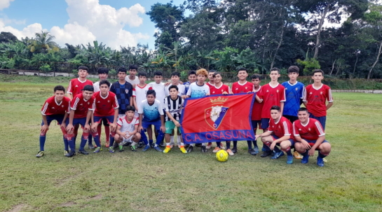 21/09/2022 La selección juvenil Osasuna-San Antonio se enfrenta a la Selección del Instituto Nacional de San Juan de Oriente