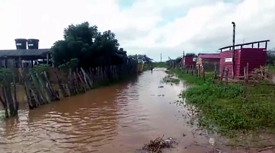 26/10/2022 La Guajira colombiana, muy afectada por el huracán Julia