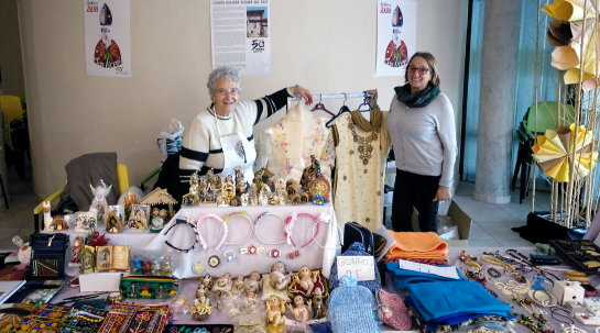 20/01/2023 Zuera se vistió de solidaridad para apoyar a la mujer