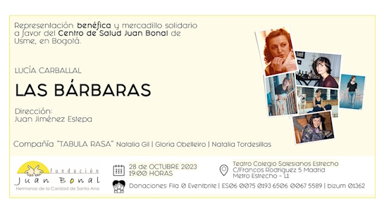 19/10/2023 Teatro solidario para impulsar la atención sanitaria a los más desfavorecidos