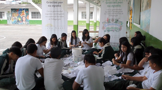 07/07/2025 Los Ecoguardianes dan una nueva vida ecológica al papel