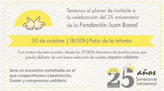 26/10/2025 Zaragoza celebra el 25.º aniversario de la Fundación Juan Bonal