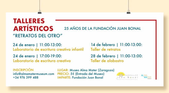 16/01/2026 La exposición Retratos del Otro incorpora un programa de talleres participativos