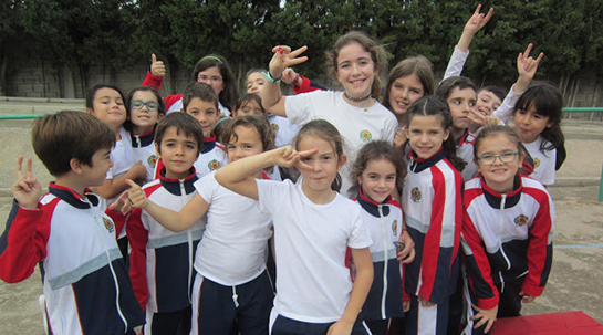 30/11/2015 Éxito en la gymkana solidaria organizada por el Colegio de Santa Ana de Zaragoza.