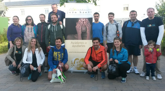 13/06/2016 Satisfacción tras el Torneo de Pádel Solidario de Madrid.