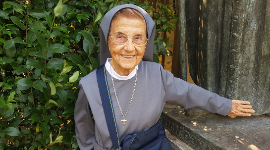 27/06/2017 La Hermana Mari Cruz Cordovilla: 93 años de amor, bondad y servicio.