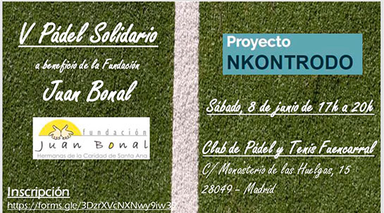 14/05/2019 Comienza el V Torneo de Pádel Solidario de Fundación Juan Bonal