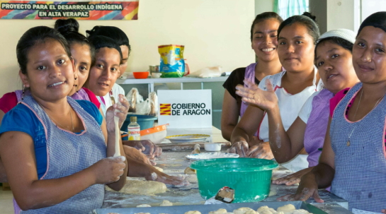 23/12/2019 La Diputación General de Aragón financia el proyecto de empoderamiento femenino indígena en la aldea rural de Boloncó, en Guatemala
