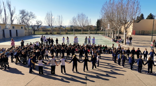 03/02/2020 El Colegio Condes de Aragón dedica un jardín a Fundación Juan Bonal