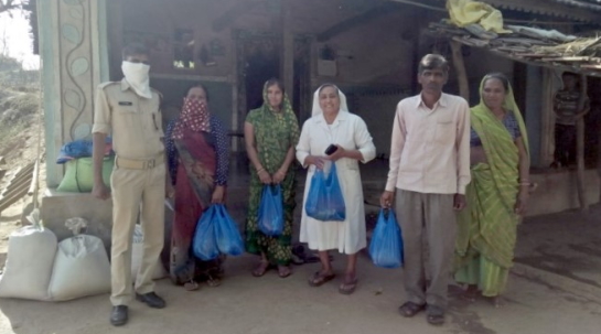 07/05/2020 Las Hermanas informan desde Vijaynagar, en India