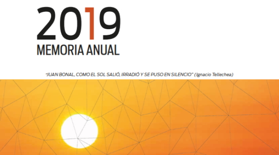 15/05/2020 Fundación Juan Bonal publica su Memoria de Actividad de 2019