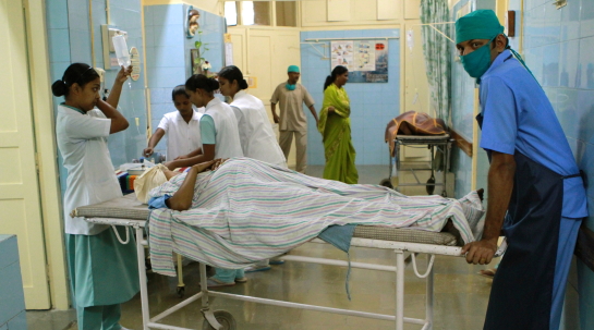 19/08/2020 Más de 200 pacientes de COVID-19 en el Hospital de Shrirampur
